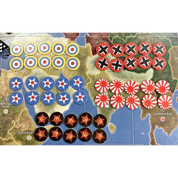 Axis & Allies 1941: The World Is At War WWII Strategy Board Game Avalon Hill - Picture 7 of 16